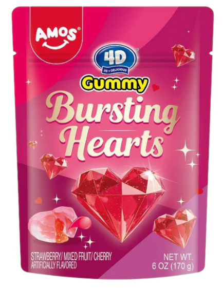 Amos 4D Bursting Hearts 65g Ltd