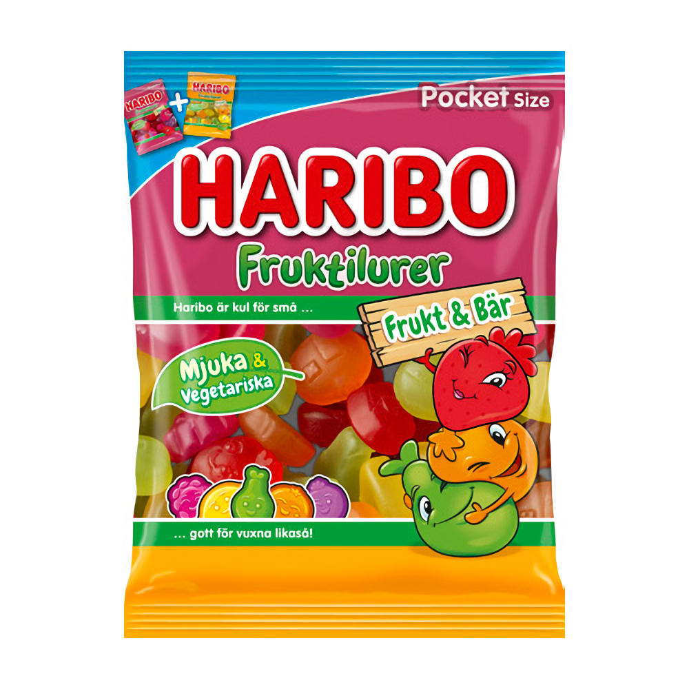 FRUKTILURER FRUKT&BÄR 80G