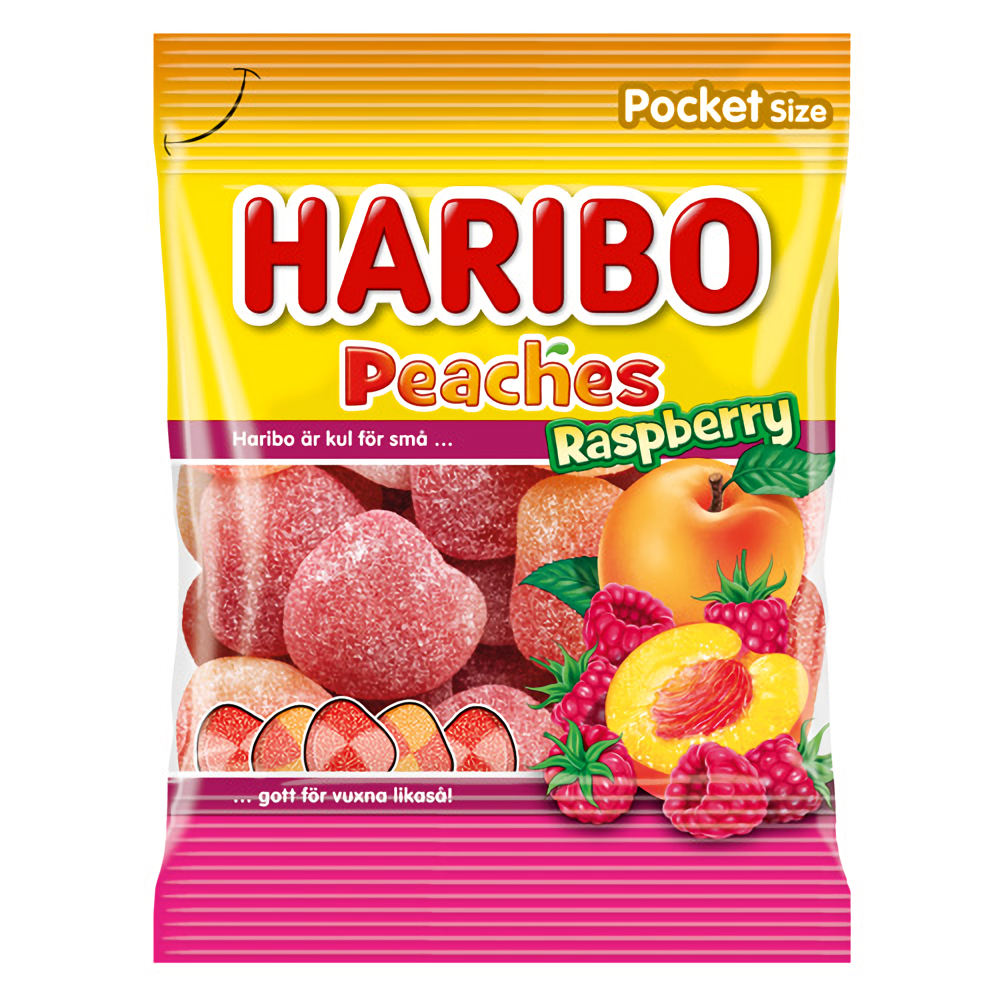 PEACHES RASPBERRY 80G