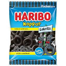 [225-6717] NAPPAR LAKRITS 80G