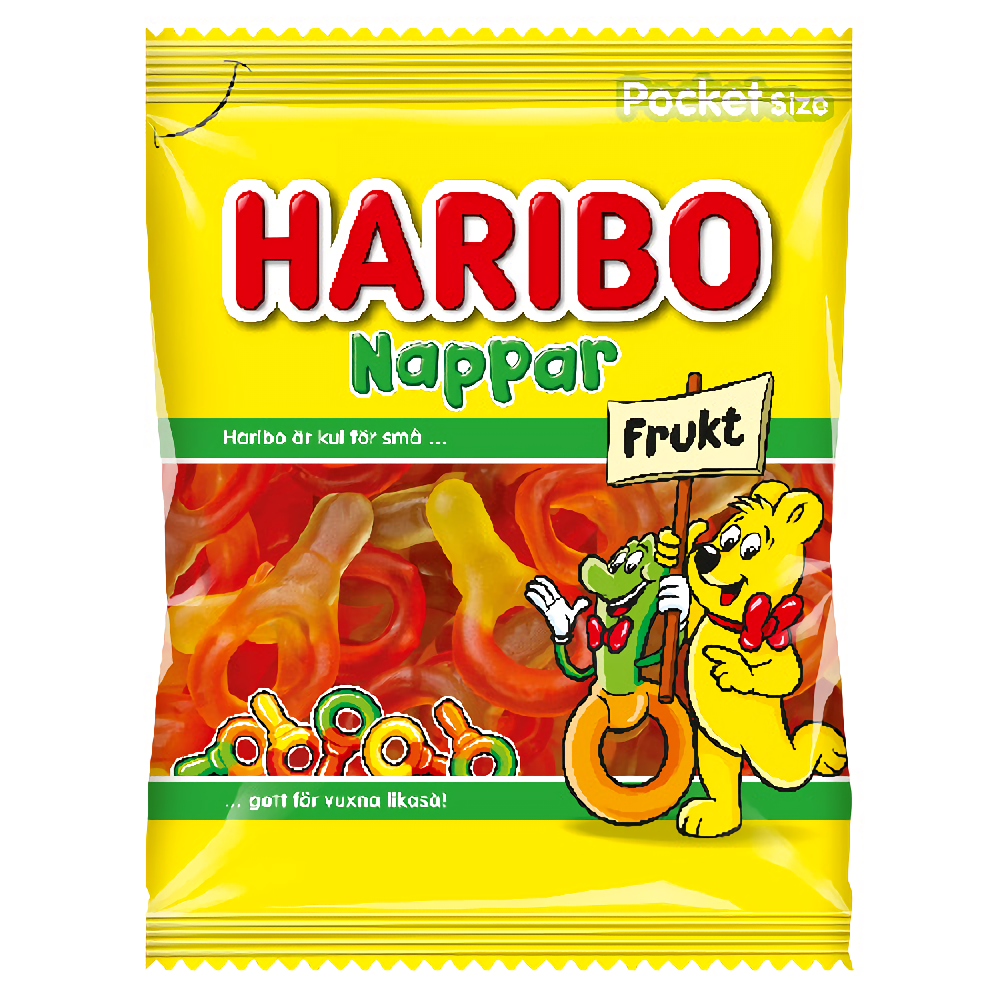 NAPPAR FRUKT 80G