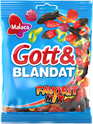 GOTT&BLANDAT FAVORIT 140G