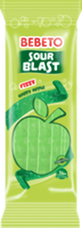 [35-14532] BEBETO SUPER BELT FIZZY APPLE 24X180G