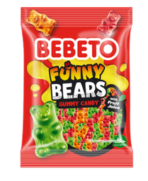 [35-19649] BEBETO FUNNY BEARS 12X80G