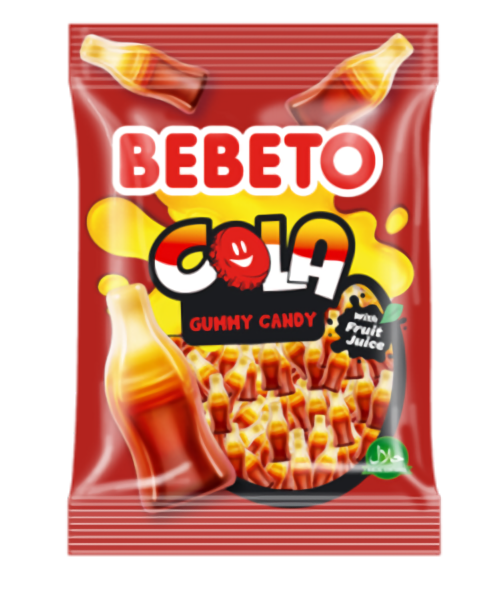 BEBETO COLA BOTTLES 80G