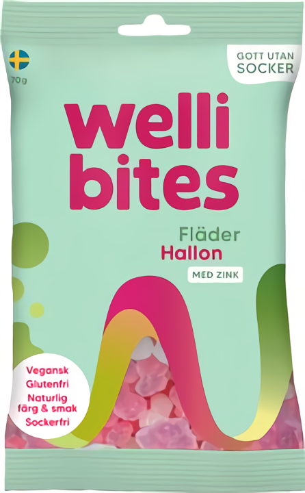 WELLIBITES FLÄDER&HALL 70