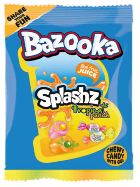 BAZOOKA SPLASHZ TROPICAL