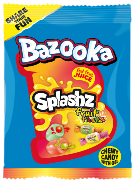 BAZOOKA SPLASHZ FRUIT 120