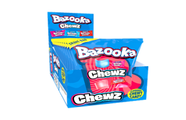 BAZOOKA CHEWS BAGS 120G
