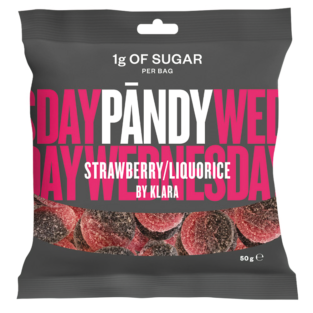 PÄNDY STRAWB/LIQUORICE 50