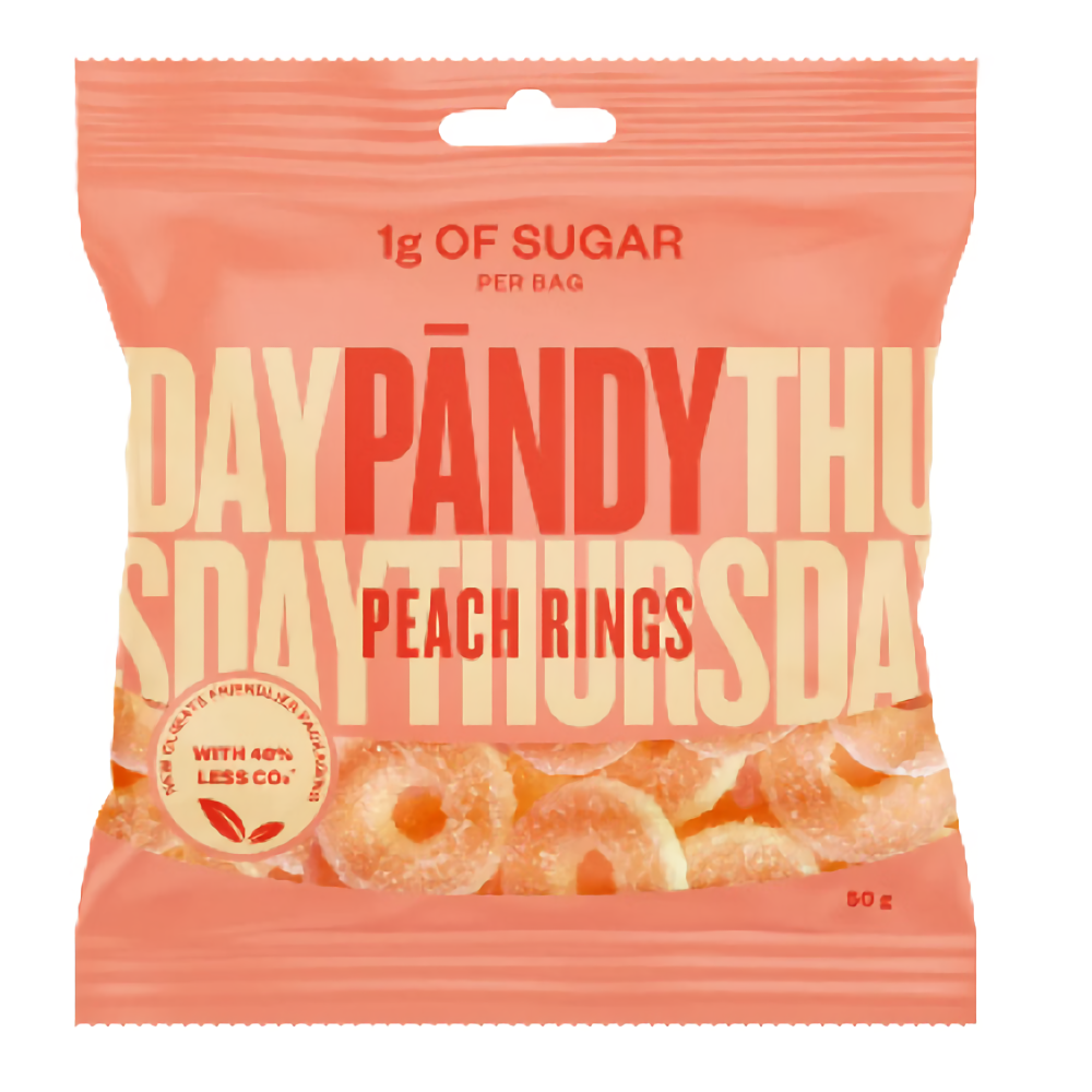 PÄNDY PEACH RINGS 50G