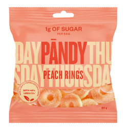 [72-8218] PÄNDY PEACH RINGS 50G