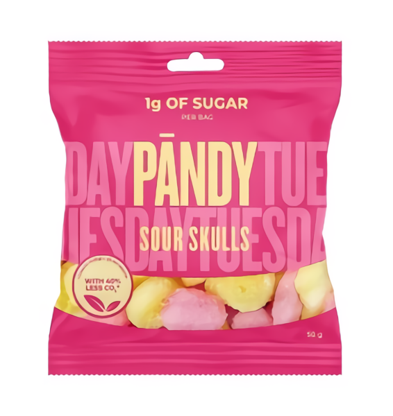 PÄNDY SOUR SKULLS 50G