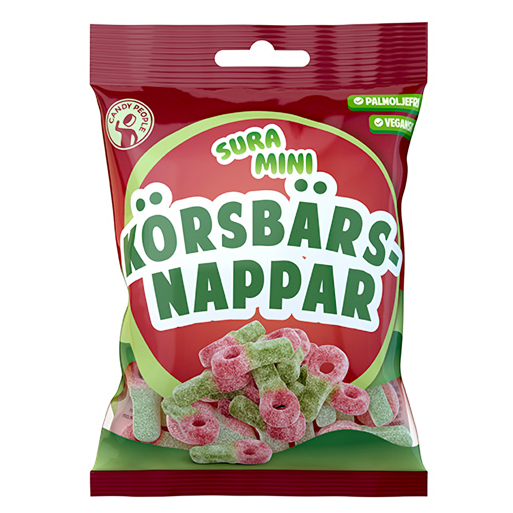 KÖRSBÄRSNAPPAR MINI SURA