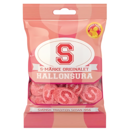 [74-5767] S-MÄRKE ORIGINAL HALLONSURA 18X80G