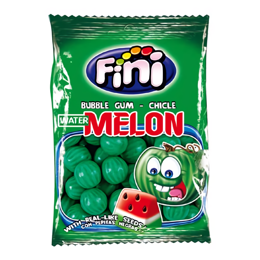 MELON FIZZY BUBBLEGUM 80G