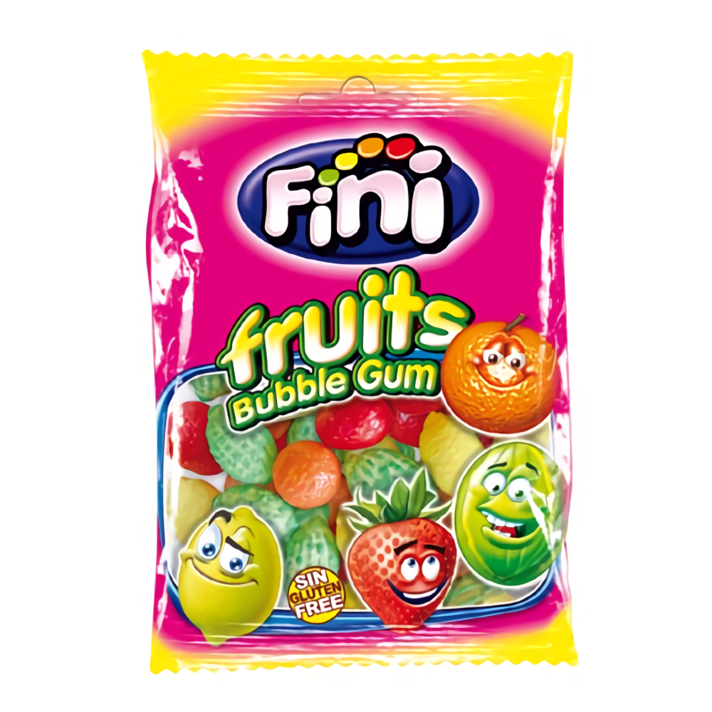 FRUITS BUBBLEGUM 80G
