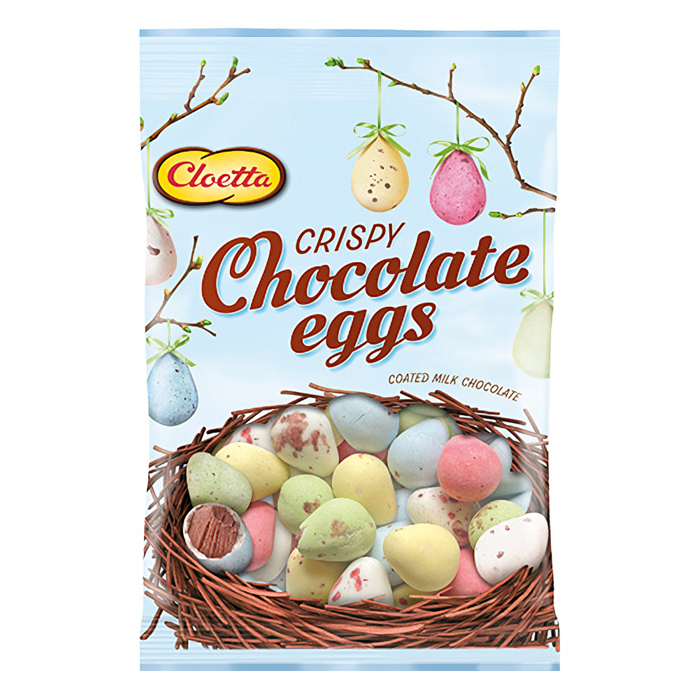 CLO CRISPY CHOCO EGGS 110