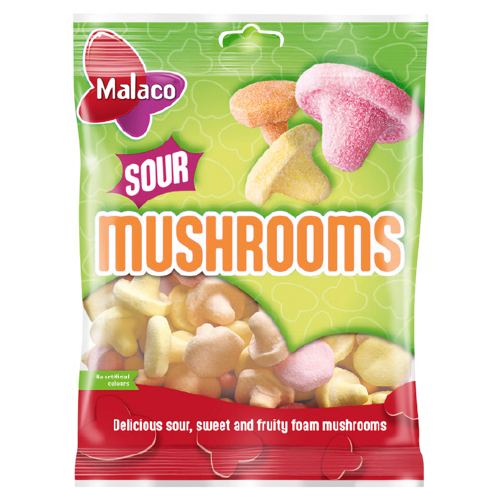 MALACO SOUR MUSHROOMS 100