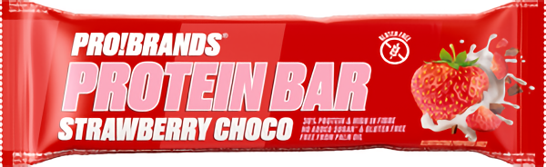 PROTEIN BAR STRAWB/CHOC45