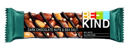 [7316-411252] BEKIND DARK CHOCOLATE NUTS & SEA SALT 12X40G