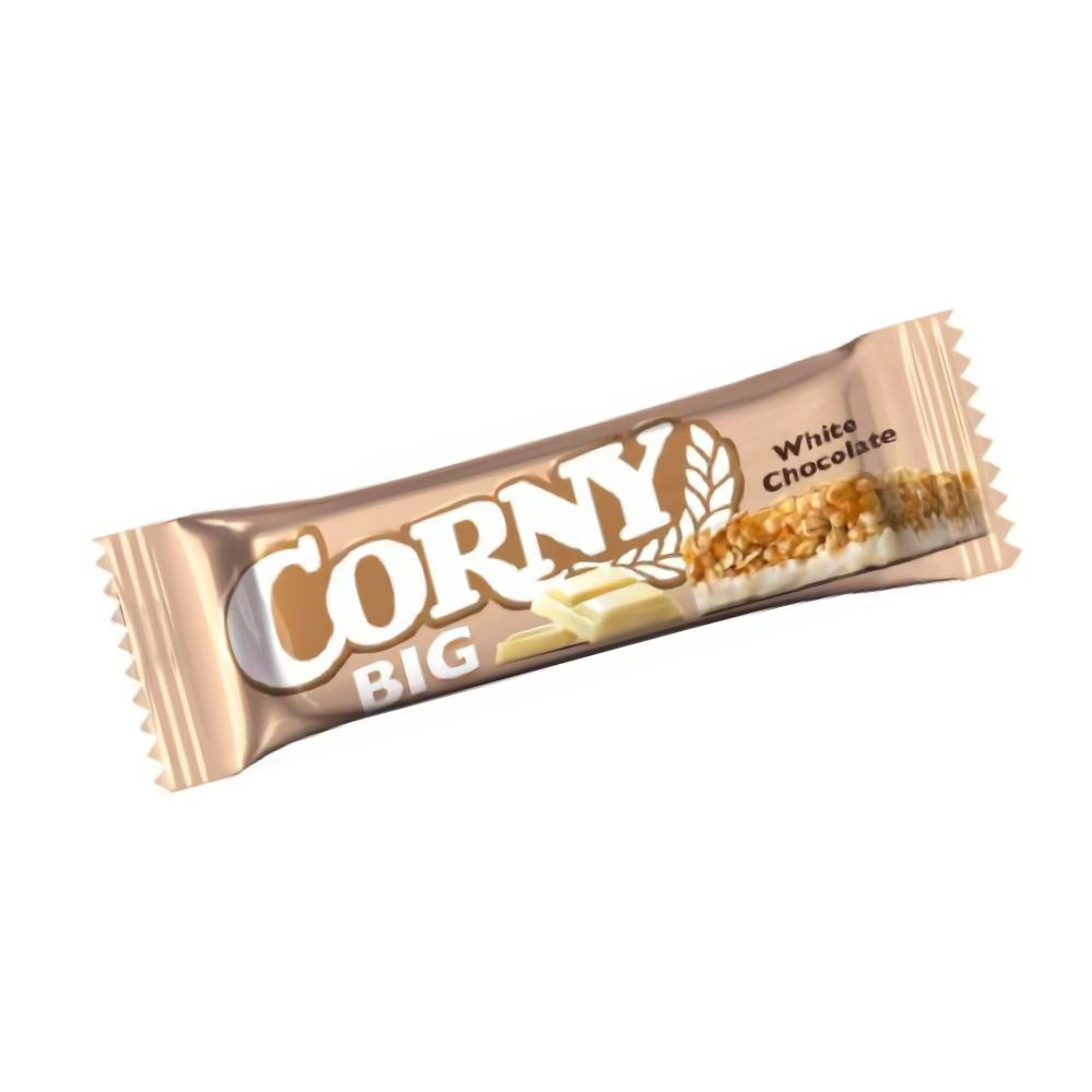 CORNY BIG WHITE CHOCO 40G