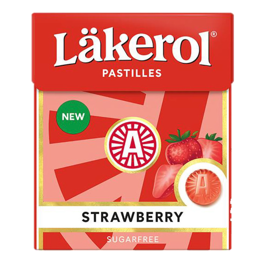LÄKEROL STRAWBERRY 1P