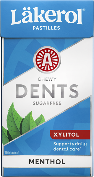 LÄKEROL DENTS MENTHOL 36G