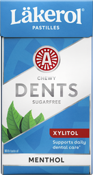[315-4150] LÄKEROL DENTS MENTHOL 36G