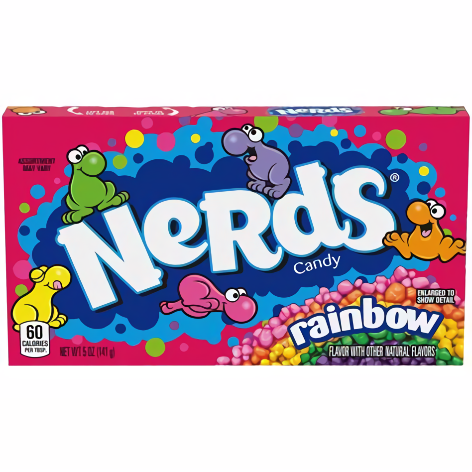 NERDS RAINBOW THEATRE BOX