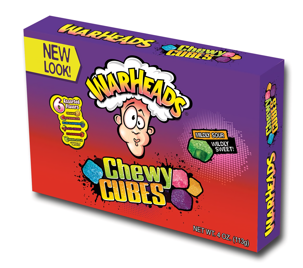 WARHEADS SOUR CANDY CUBES