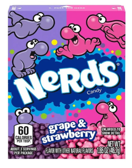 NERDS GRAPE STRAWBERRY 46