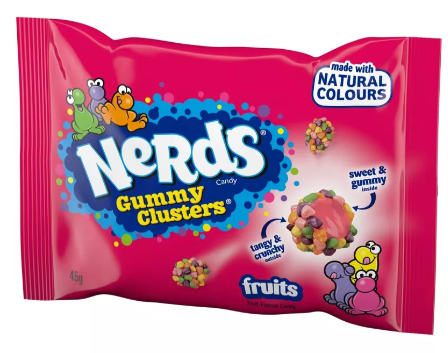 NERDS GUMMY CLUSTER FRUIT