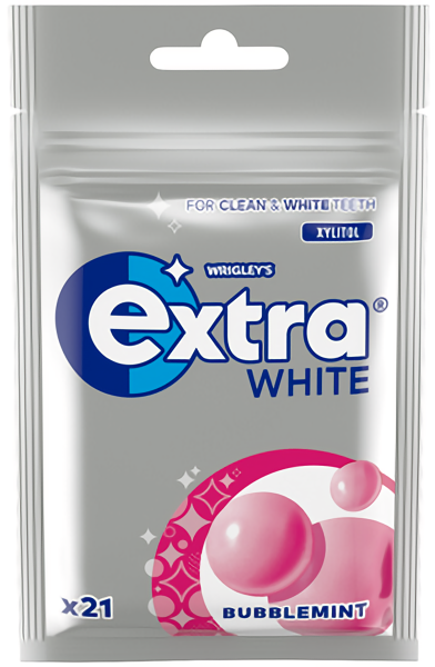 EXTRA WHITE BUBBLEMINT 29