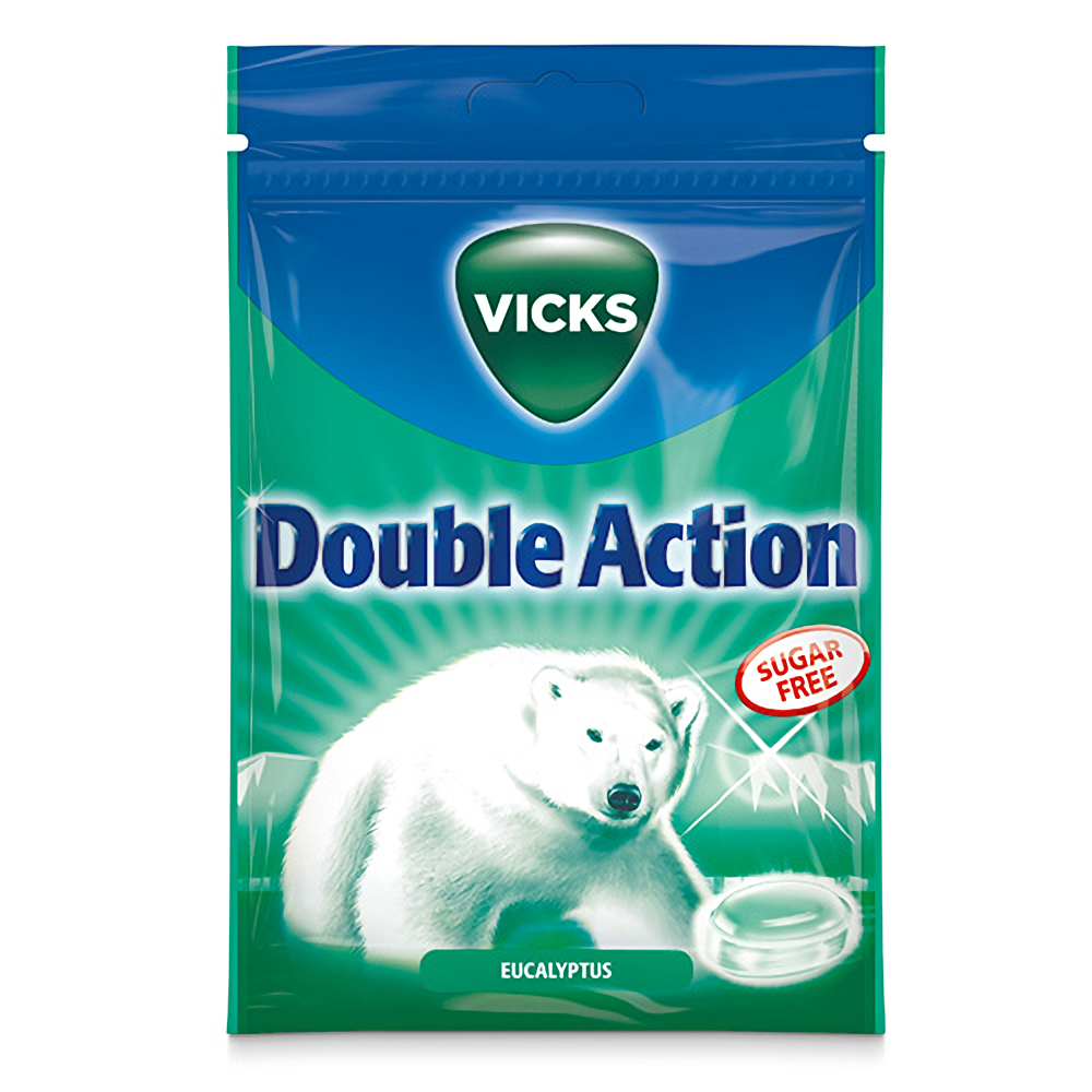 VICKS DOUBLE ACTION SF 72