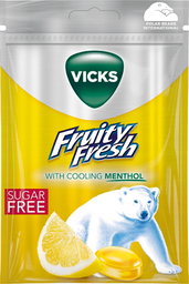 [6-50038] VICKS LEMON&MENTHOL SF 72