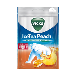 [6-52310] VICKS ICE TEA PEACH SF 72