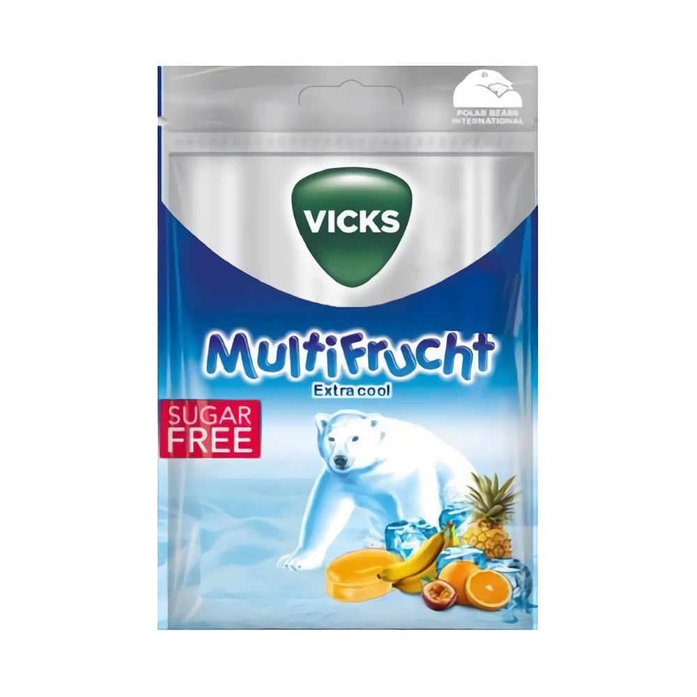 VICKS MULTIFRUIT SF 72G