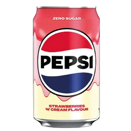 [AME100010399] Pepsi Strawberry & Cream 33CL