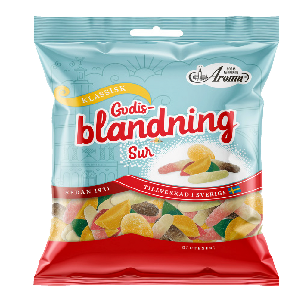 Godisblanding sur 115g