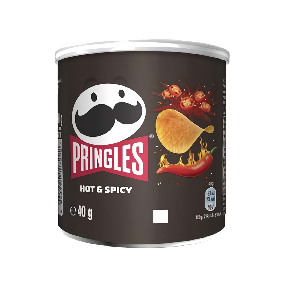 PRINGLES SMÅ HOT & SPICY 40g