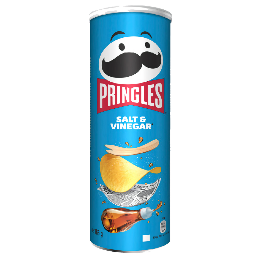 Pringles Salt & Vineger 19 x 165 g