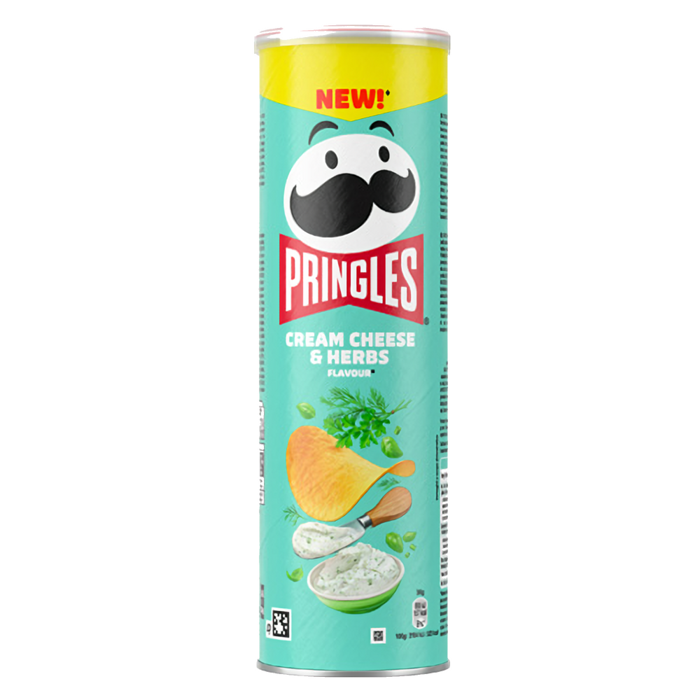 Pringles Cream Cheese & Herbs 19 x 165g