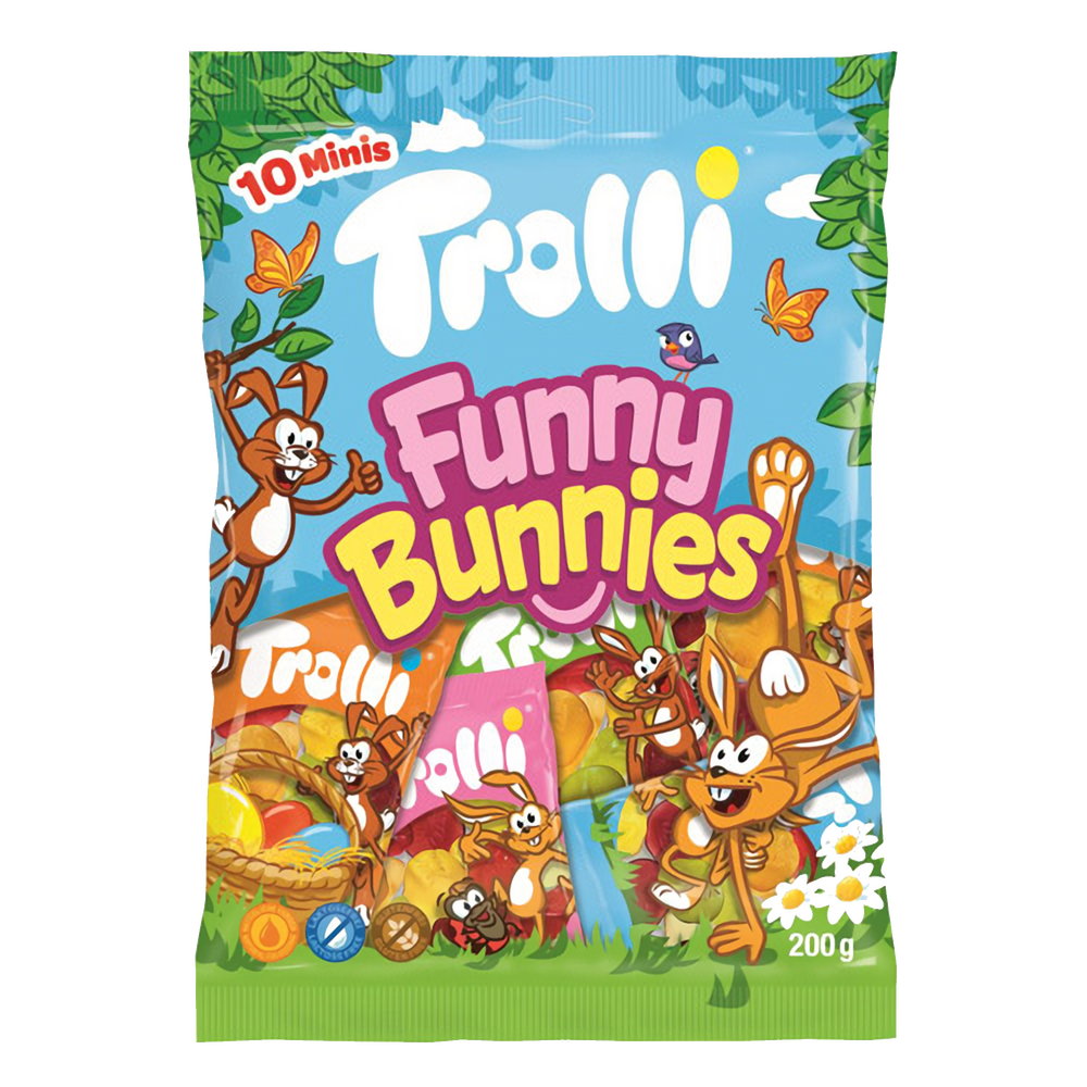 TROLLI FUNNY BUNNY 200G