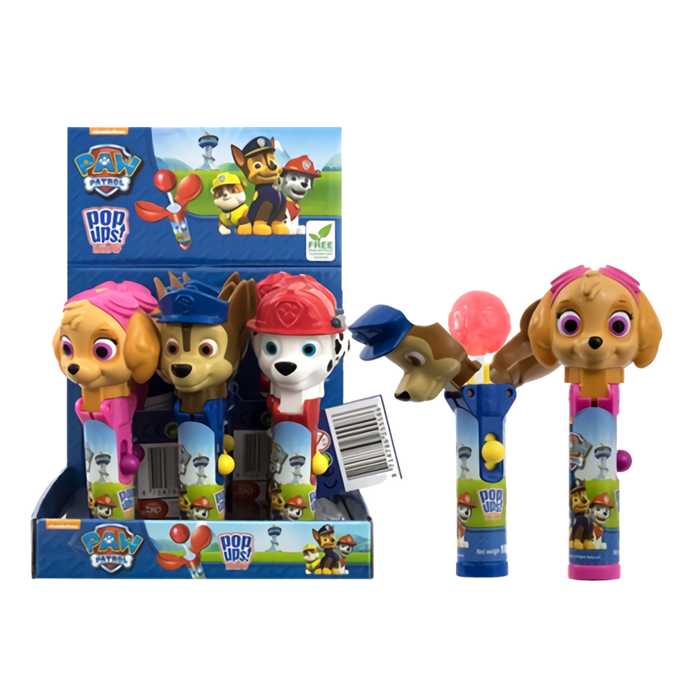 PAW PATROL POP UPS LOLLIPOP 10G