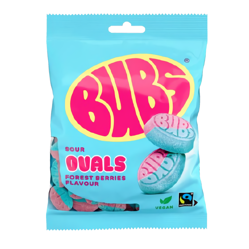 FOREST BERRIES OVALS 90G  (GOODY RASPBERRY/BLUEBERRY)
