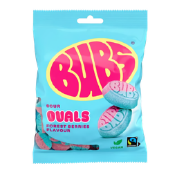 [BUB5450208161] FOREST BERRIES OVALS 90G  (GOODY RASPBERRY/BLUEBERRY)