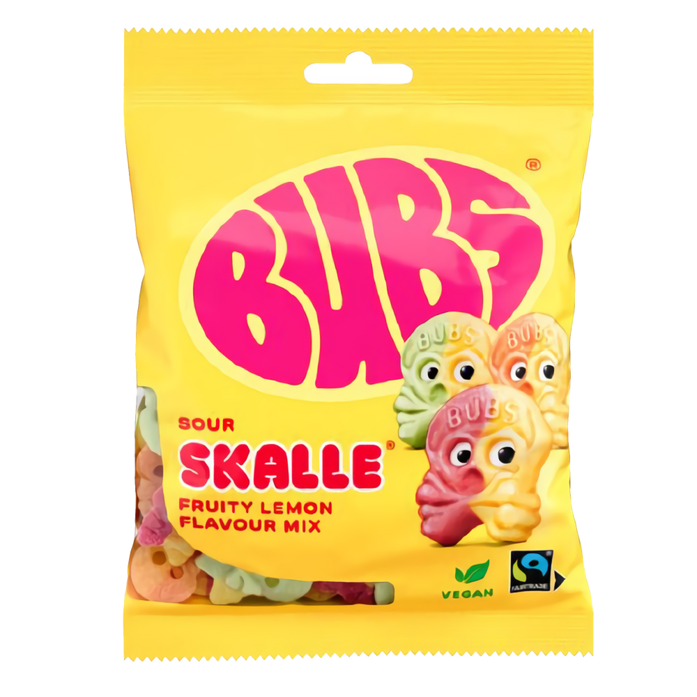 FRUITY LEMON MIX SKALLE 90G (SURSKALLAR)