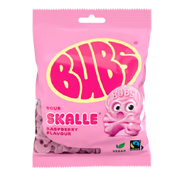 [BUB5450208170] RASPBERRY SKALLE 90G (COOL HALLON SKALLE SKUM)