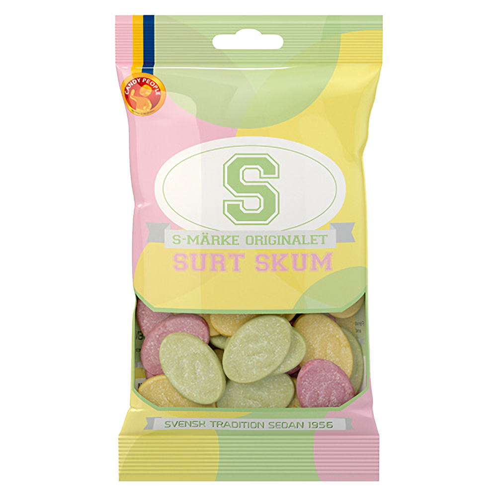 S-MÄRKE SURT SKUM 70G